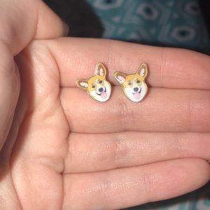 corgi earrings